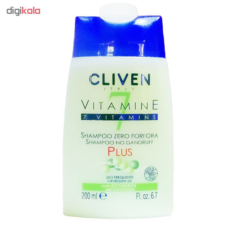 شامپوی مو کلیون مدل 7 Plus Vitamine حجم 200 میلی لیتر