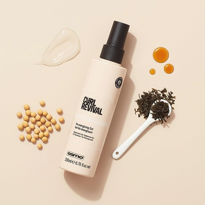 ژل مو اوسمو مدل Curl Reviva حجم 200 میلیلیتر