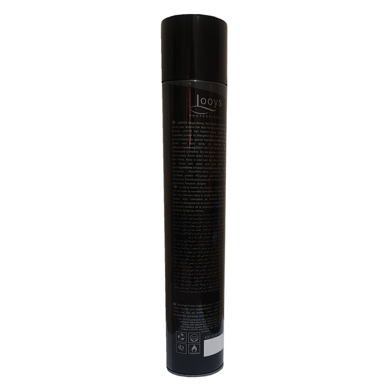 اسپری حالتدهنده مو با قدرت حفظ حالت مو پنج لویز مدل Anti-Frizz مناسب برای انواع مو حجم 400 میلیلیتر
