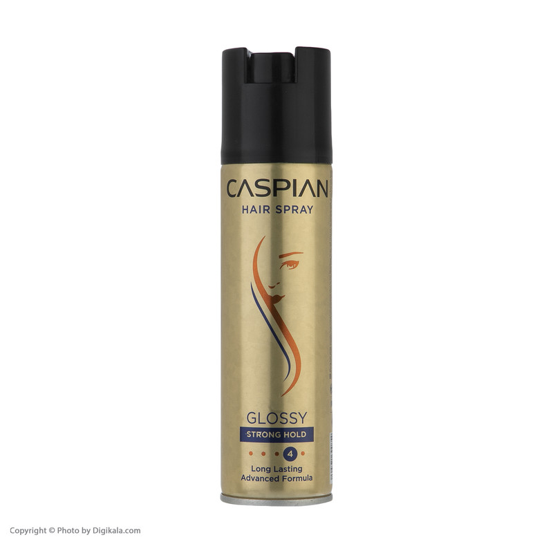 اسپری مو براق کننده کاسپین مدل Glossy حجم 150 میلی لیتر