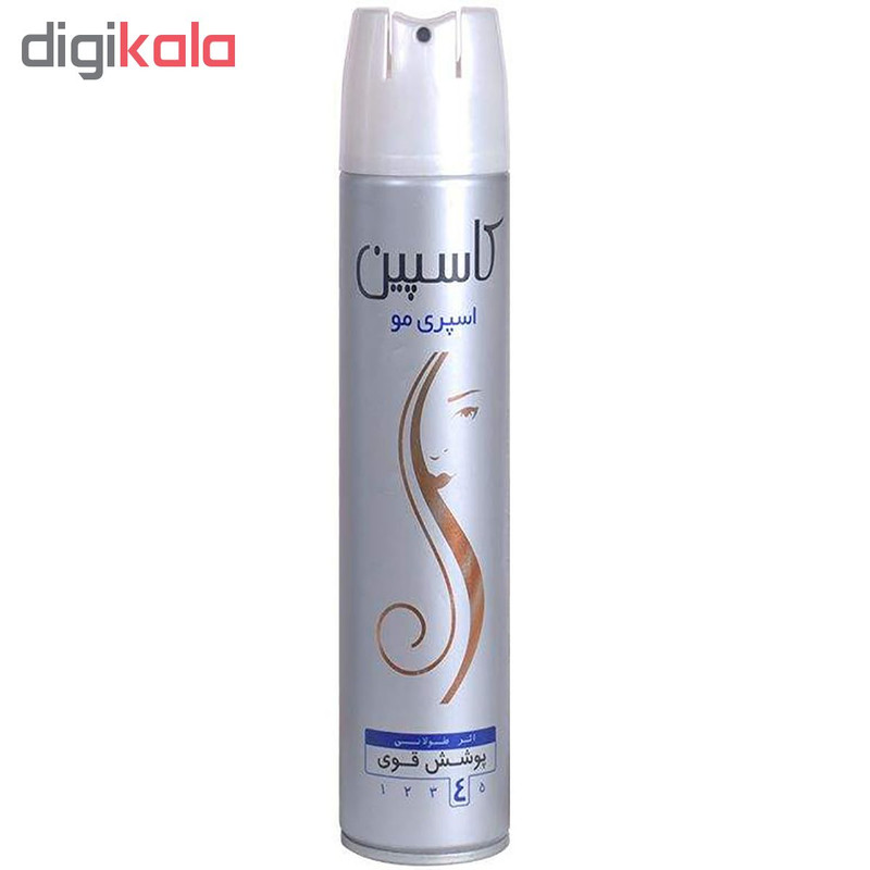 اسپری حالت دهنده مو کاسپین مدل A250 حجم 250 میلی لیتر بسته 2 عددی