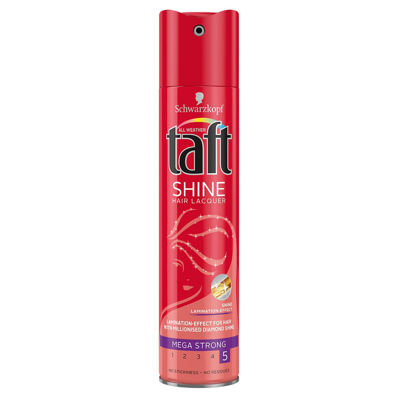 اسپری حالت دهنده مو تافت مدل Lacquer حجم 250 میلی لیتر