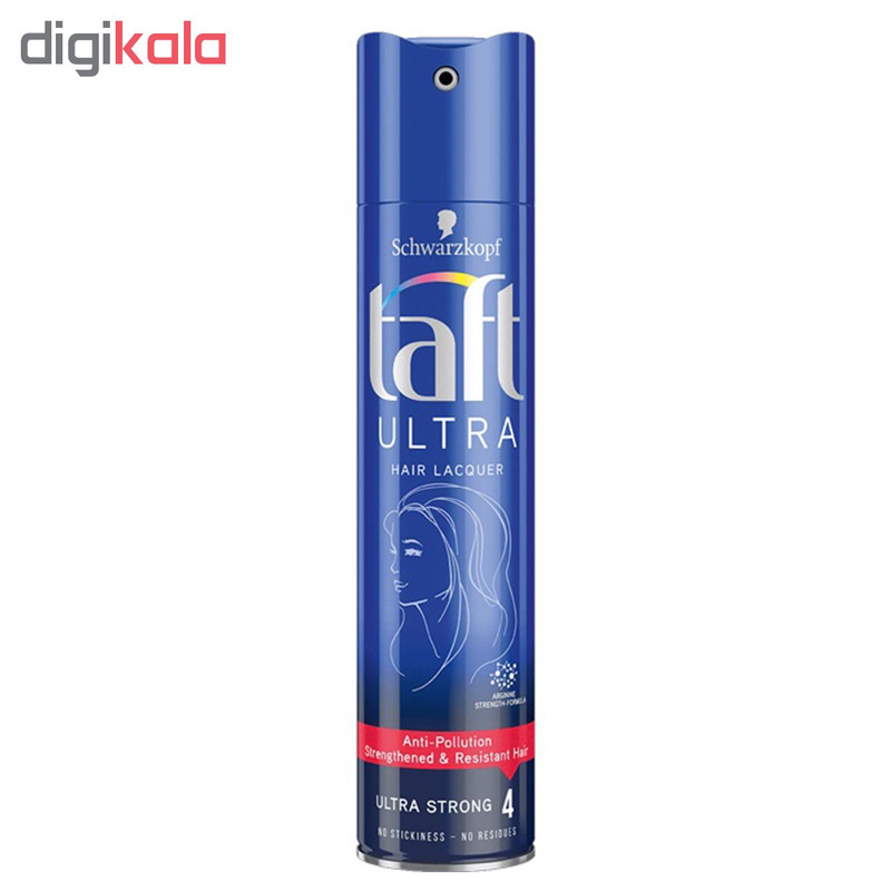 اسپری نگهدارنده حالت مو تافت مدل Ultra Hair Lacquer حجم 250 میلی لیتر