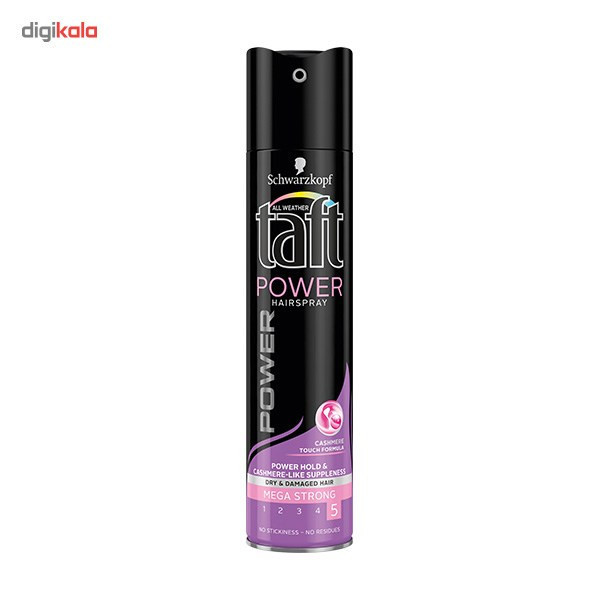 اسپری حالت دهنده مو تافت مدل Power حجم 250 میلی لیتر