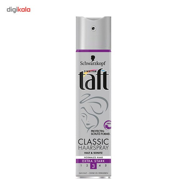 اسپری حالت دهنده مو تافت سری Classic مدل Halt And Schutz حجم 250 میلی لیتر