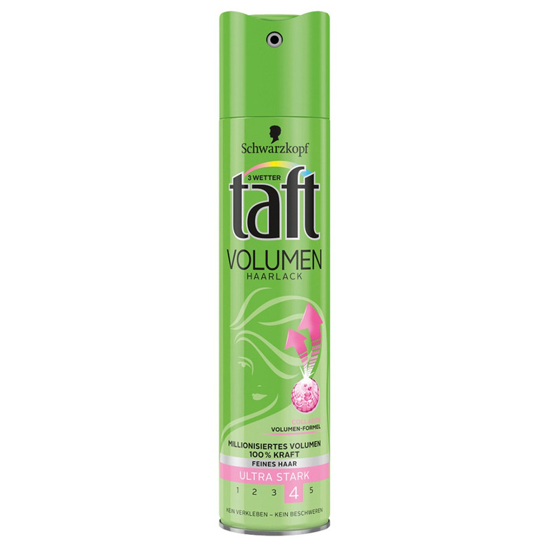 اسپری نگهدارنده حالت مو تافت سری Volumen مدل Volumen Haarlack حجم 250 میلی لیتر