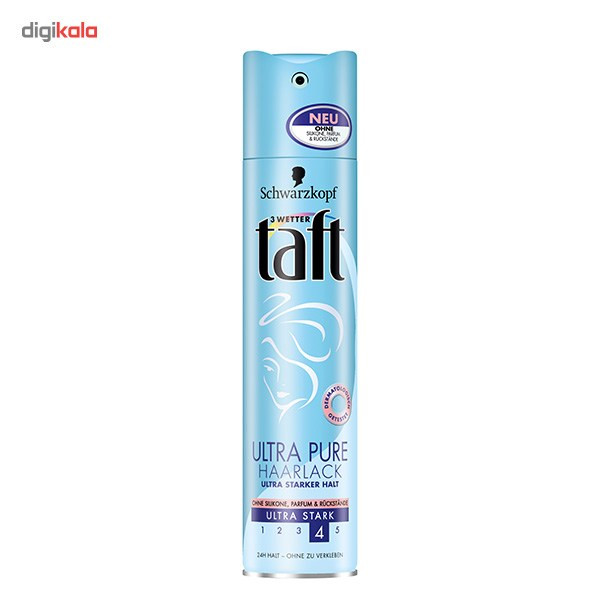 اسپری نگهدارنده حالت مو تافت مدل Ultra Pure Hairlack حجم 250 میلی لیتر