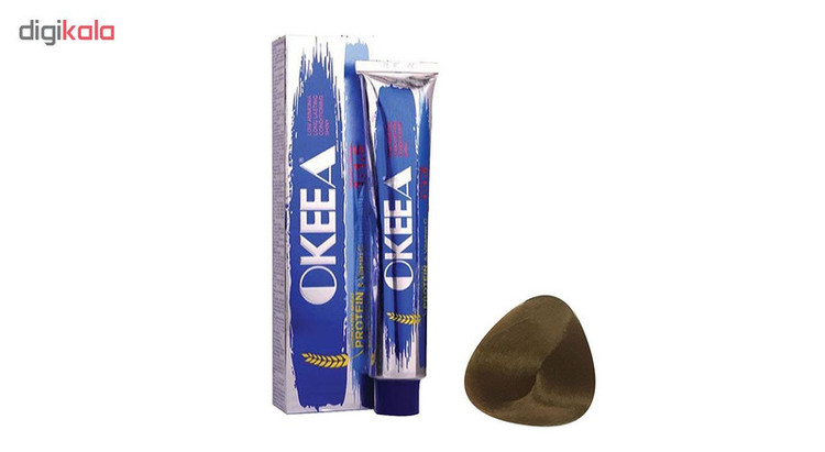 رنگ مو اکیا سری Tobaco warm شماره 8.34 حجم 100 میلی لیتر رنگ بلوند تنباکویی روشن