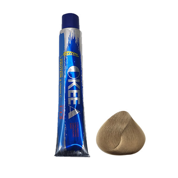 رنگ مو اکیا سری خاکستری شماره 9.1.2.1 حجم 100 میلی لیتر رنگ بلوند نقره ای پلاتینه