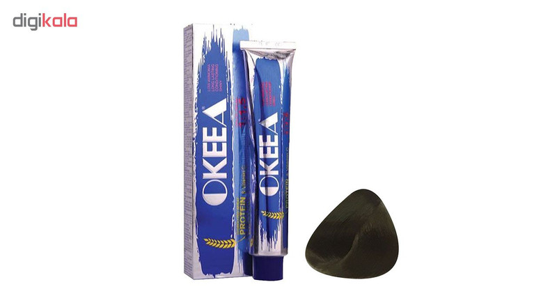 رنگ مو اکیا سری Olive شماره 8.3 حجم 100 میلی لیتر رنگ بلوند زیتونی