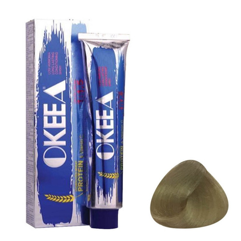 رنگ مو اکیا سری Olive شماره 8.3 حجم 200 میلی لیتر رنگ بلوند زیتونی
