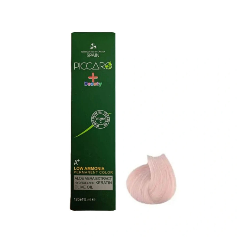 رنگ مو پیکارو شماره 9.99 مدل پلاس بیوتی حجم 124 میلی لیتر رنگ شامپاینی