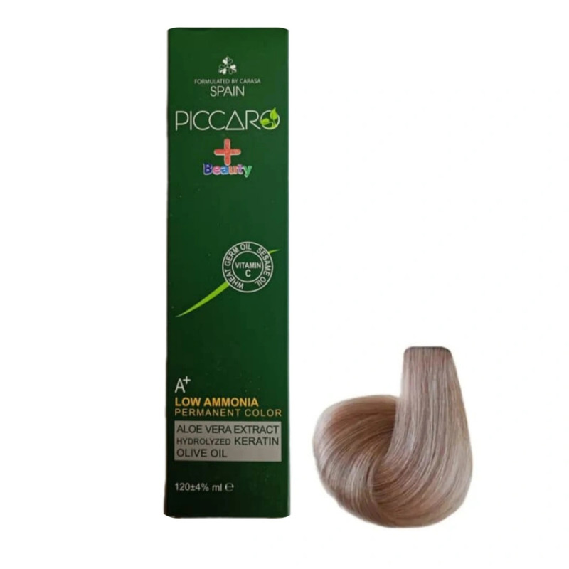 رنگ مو پیکارو شماره p2.09 مدل پلاس بیوتی حجم‌ 124 میلی لیتر رنگ ابریشمی