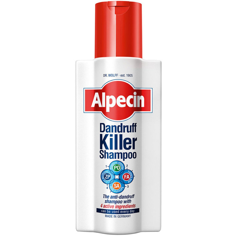شامپو ضد شوره مو آلپسین مدل Dandruff Killer حجم 250 میلی لیتر