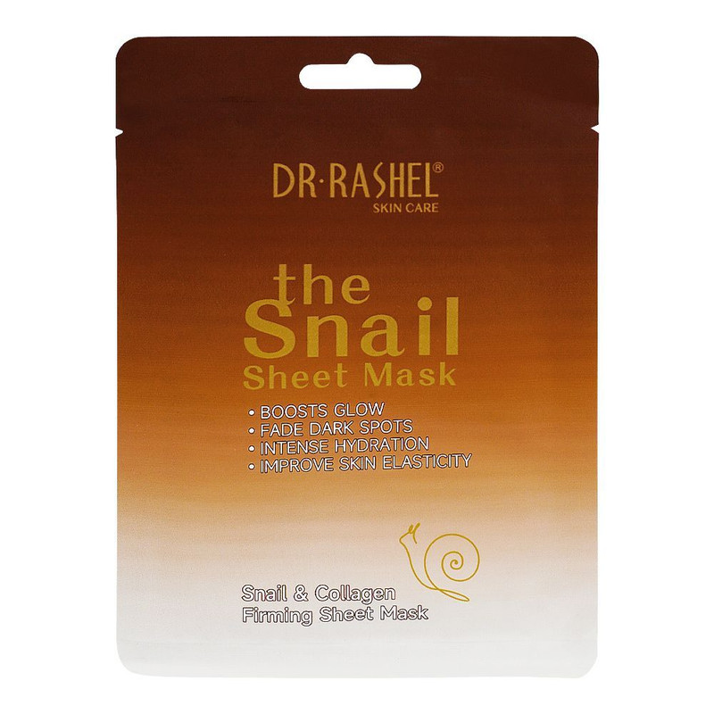 ماسک صورت دکتر راشل مدل the Snail مناسب برای انواع پوست وزن 25 گرم