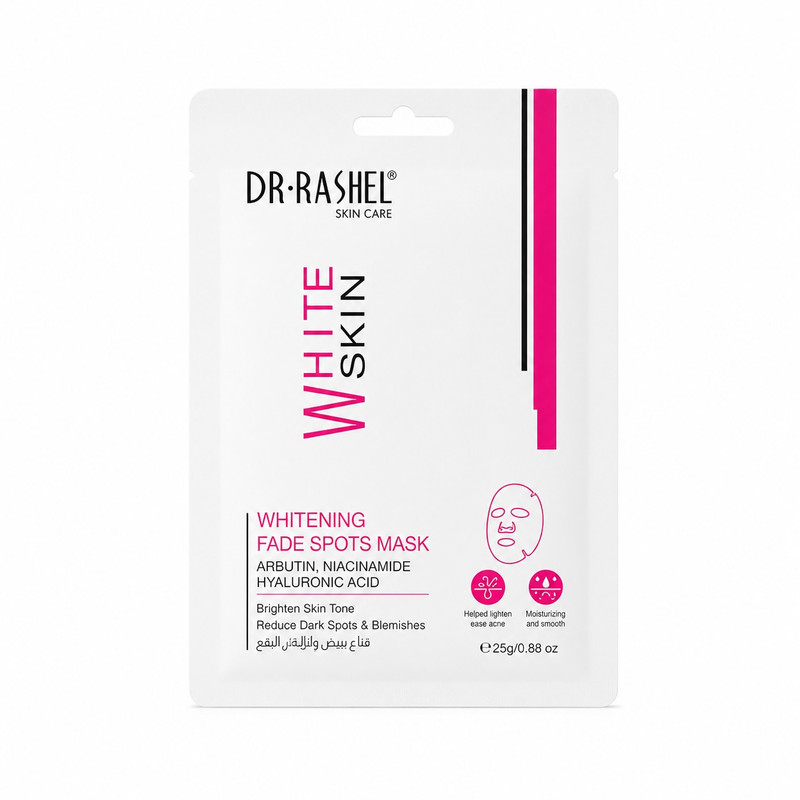 ماسک صورت دکتر راشل مدل White Skin Fade Spots مناسب برای انواع پوست وزن 25 گرم