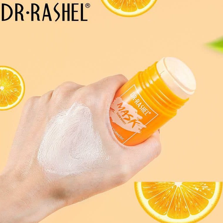 ماسک صورت دکتر راشل مدل ویتامین سی و زردچوبه وزن 42 گرم