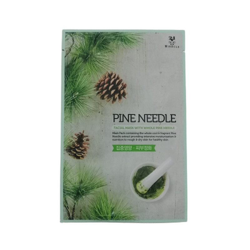 ماسک صورت میراکل برگ کاج حجم 22 میلی لیتر