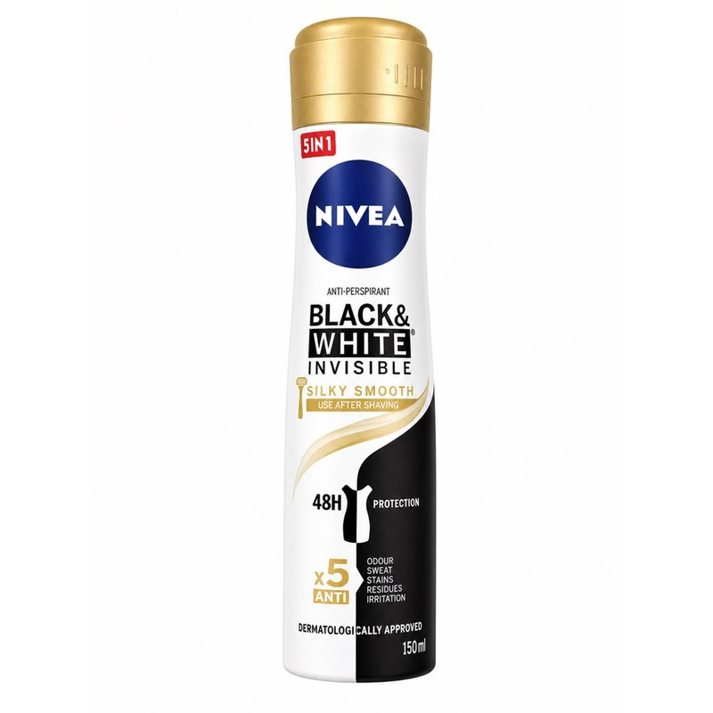 اسپری ضد تعریق نیوآ مدل Silky Smooth حجم 150 میلیلیتر