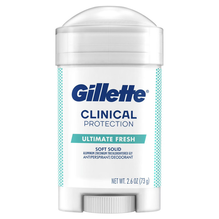 استیک دئودورانت مردانه ژیلت مدل CLINICAL ULTIMATE FRESH حجم 48 گرم