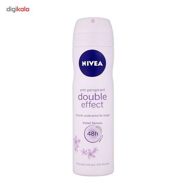 اسپری ضد تعریق زنانه نیوآ مدل Double Effect حجم 150 میلی لیتر