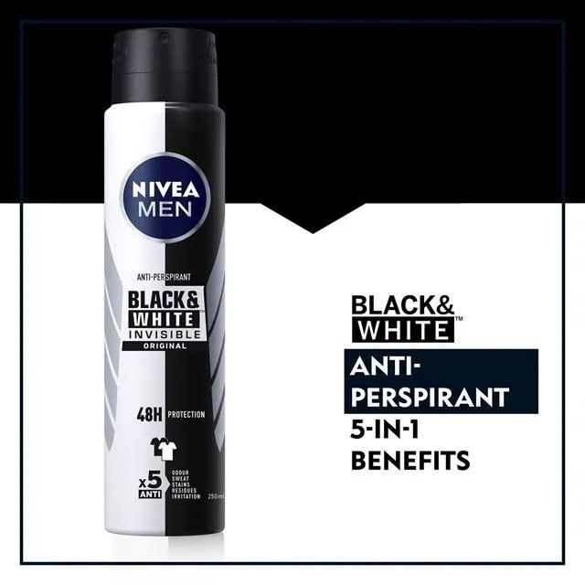 اسپری ضد تعریق مردانه نیوآ مدل ANTI-PERSPIRANT حجم 150 میلی لیتر