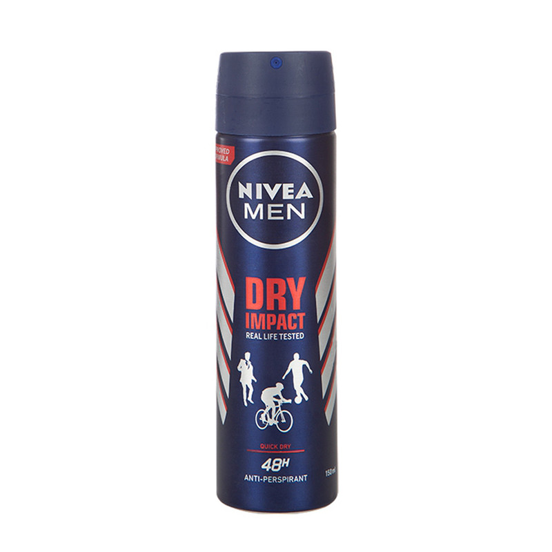 اسپری ضد تعریق مردانه نیوآ مدل Dry Impact Plus حجم 150 میلی لیتر