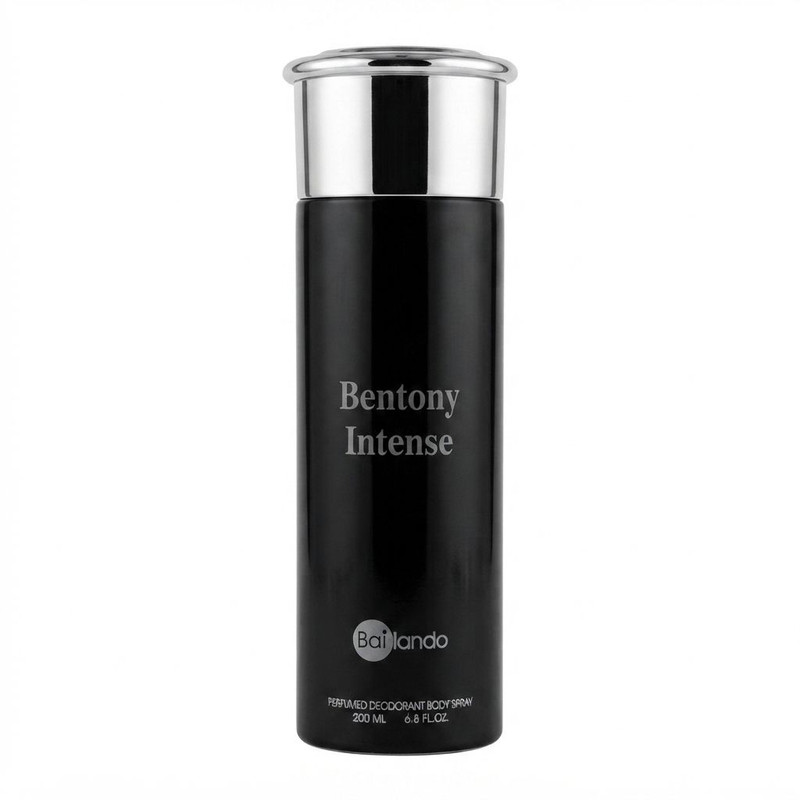 دئودورانت مردانه بایلندو مدل Bentony Intense حجم 200 میلی‌لیتر