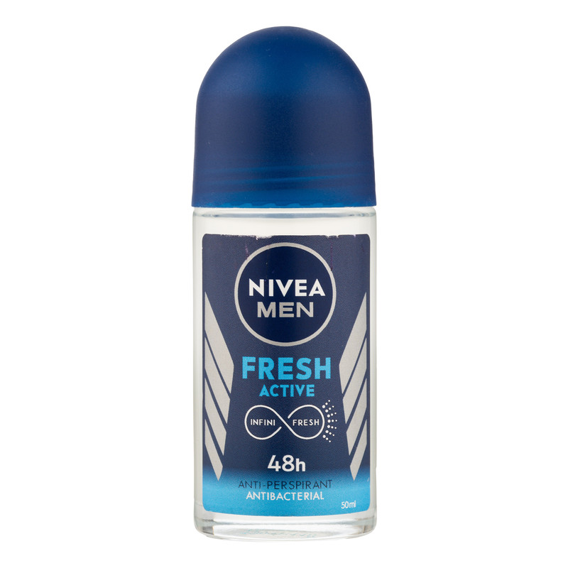 رول ضد تعریق مردانه نیوآ مدل fresh active با رایحه تند حجم 50 میلی‌لیتر