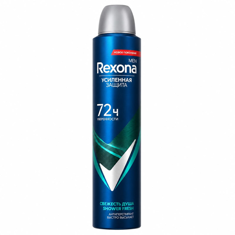 اسپری ضد تعریق مردانه رکسونا مدل Russ Shower Fresh 72H حجم 200 میلی لیتر
