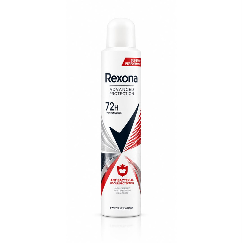 اسپری ضدتعریق رکسونا مدل Arg Advanced Protection Antibacterial حجم 200 میلیلیتر