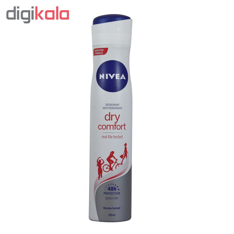 اسپری ضد تعریق زنانه نیوآ مدل Dry Comfort حجم 150 میلی لیتر