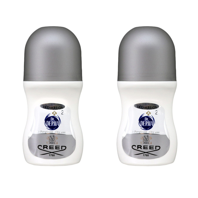 رول ضد تعریق مردانه دکتر درما مدل کرید CREED حجم 50 میلی لیتر بسته 2 عددی