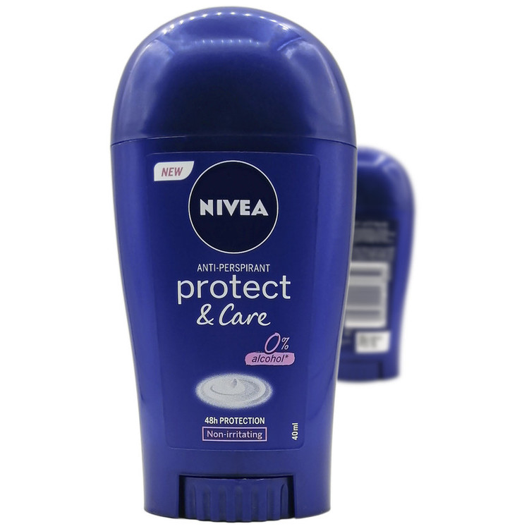 رول ضد تعریق زنانه نیوآ مدل Protect & Care حجم 40 میلی لیتر مجموعه 3 عددی