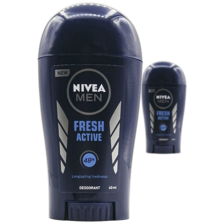 رول ضد تعریق مردانه نیوآ مدل Fresh Active حجم 40 میلی لیتر مجموعه 3 عددی