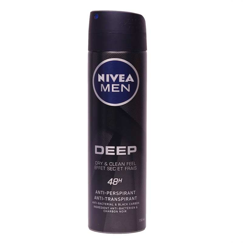 اسپری بدن مردانه نیوآ مدل deep حجم 150 میلی لیتر