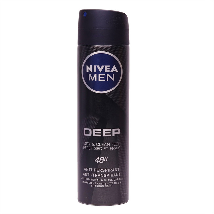 اسپری بدن مردانه نیوآ مدل deep حجم 150 میلی لیتر