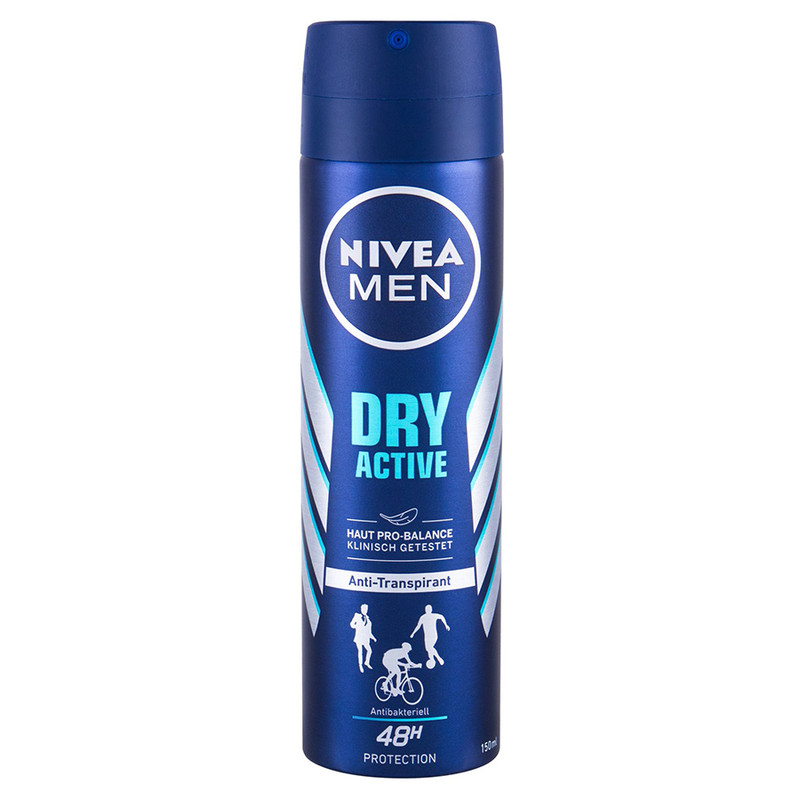 اسپری ضد تعریق مردانه نیوآ مدل DRY ACTIVE حجم 150 میلی لیتر