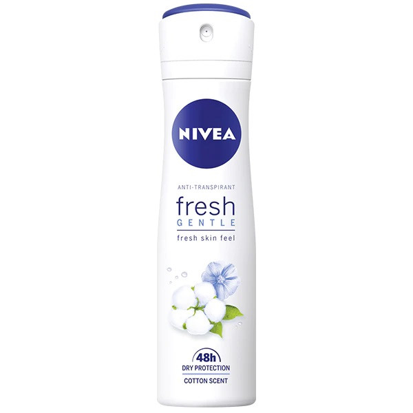اسپری ضد تعریق زنانه نیوآ مدل Fresh Gentle حجم 150 میلی لیتر