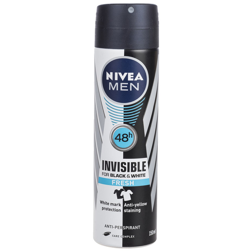 اسپری بدن مردانه نیوآ مدل Invisible Fresh حجم 150 میلی لیتر