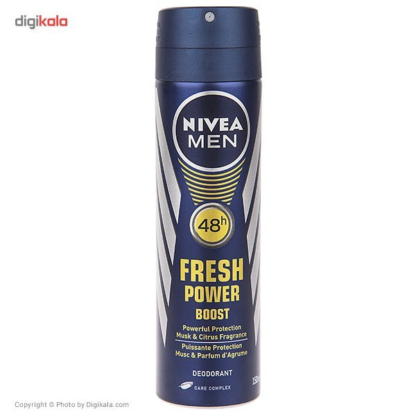 اسپری بدن مردانه نیوآ مدل Fresh Power Boost حجم 150 میلی لیتر