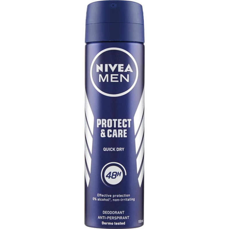 اسپری مردانه نیوآ مدل Protect & Care حجم 150 میلی لیتر