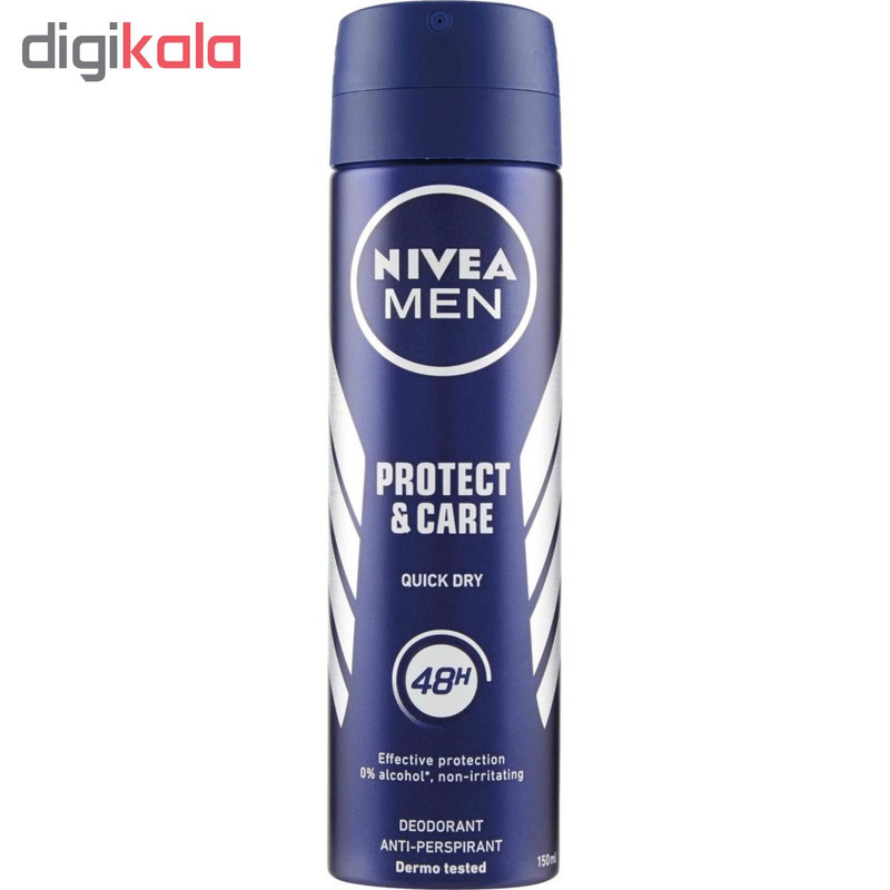 اسپری مردانه نیوآ مدل Protect & Care حجم 150 میلی لیتر