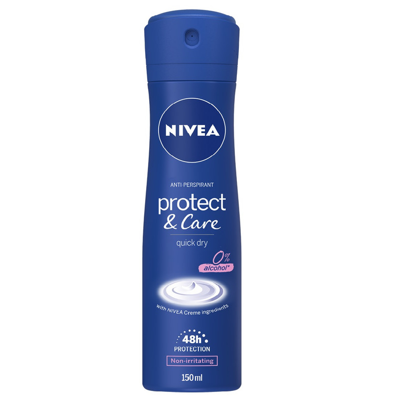 اسپری زنانه نیوآ مدل Protect & Care حجم 150 میلی لیتر
