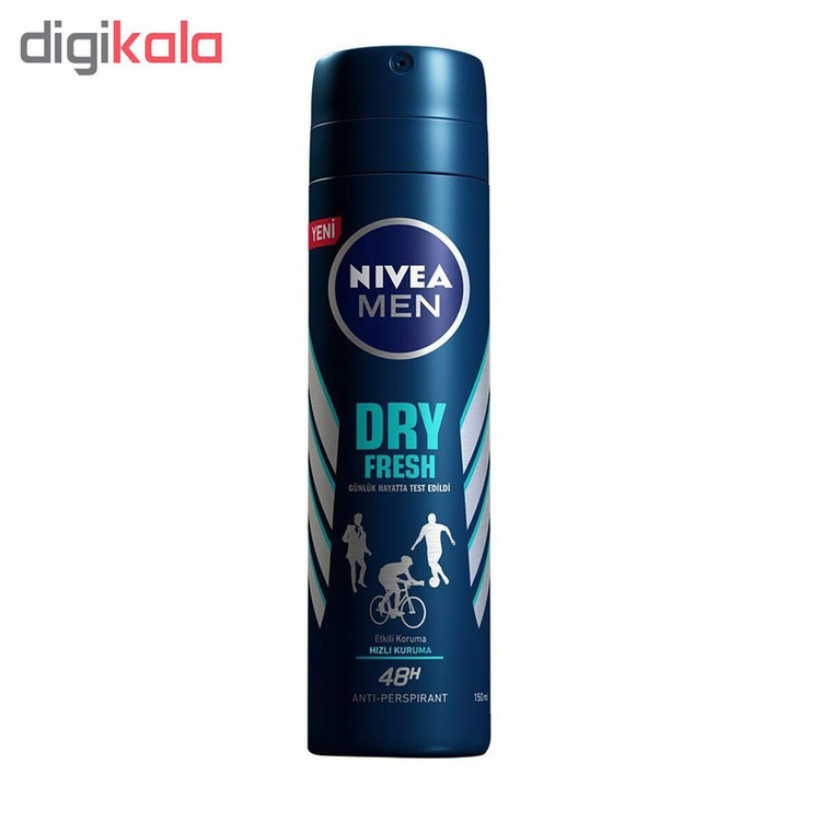 اسپری ضد تعریق مردانه نیوآ مدل Dry Fresh حجم 150 میلی لیتر