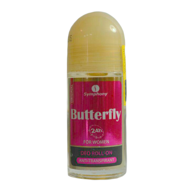 رول ضد تعریق زنانه سیمفونی مدل BUTTERFLY حجم 50 میلیلیتر