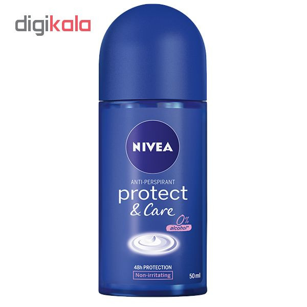 رول ضد تعریق مردانه نیوآ مدل Protect&Care حجم 50 میلی لیتر