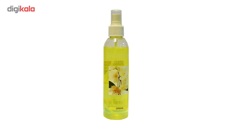اسپری ضد تعریق و خوشبو کننده بدن زنانه سیمفونی مدل SPRING حجم 200ml