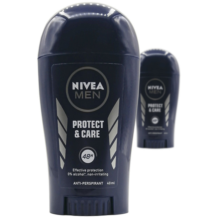رول ضد تعریق مردانه نیوآ مدل Protect & Care حجم 40 میلی لیتر مجموعه 3 عددی