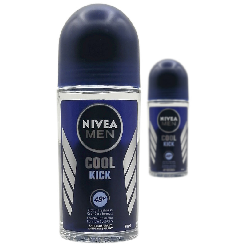 رول ضد تعریق مردانه نیوآ مدل Cool Kick حجم 50 میلی لیتر مجموعه 3 عددی